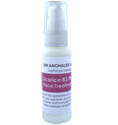 Licorice B3 Plus Face Treatment - Dr. Anchalee Ain ai, Cosmeceuticals USA – เวชสำอางจากธรรมชาติ